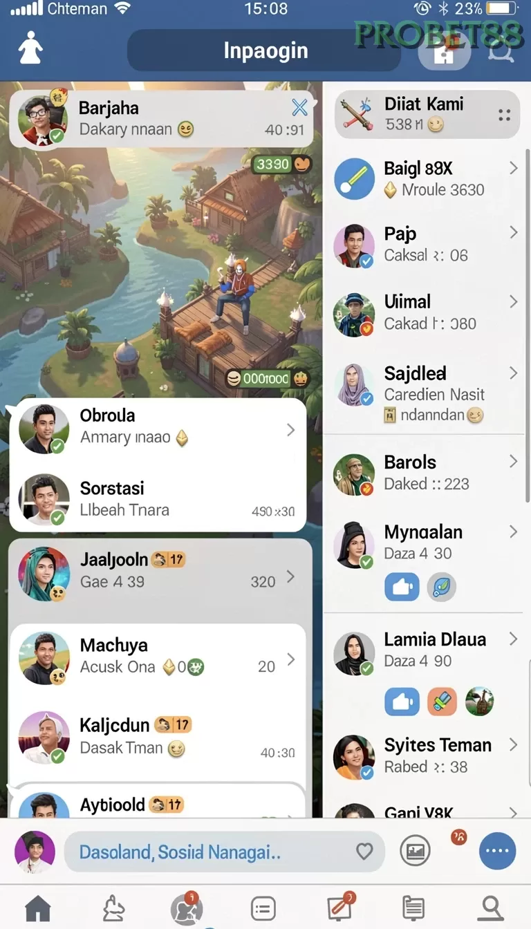Cuplikan layar 333666 — menu navigasi