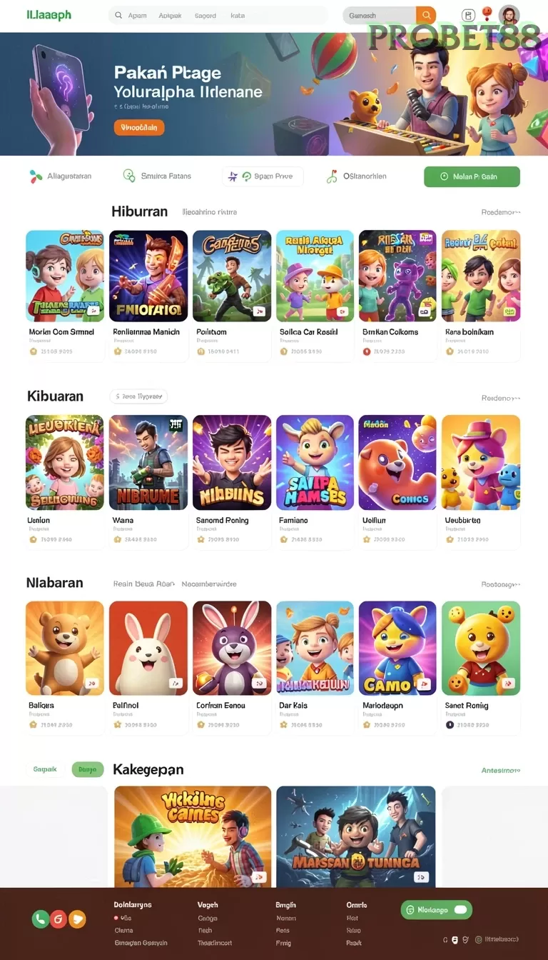 Cuplikan layar SLOT88MAX — menu navigasi